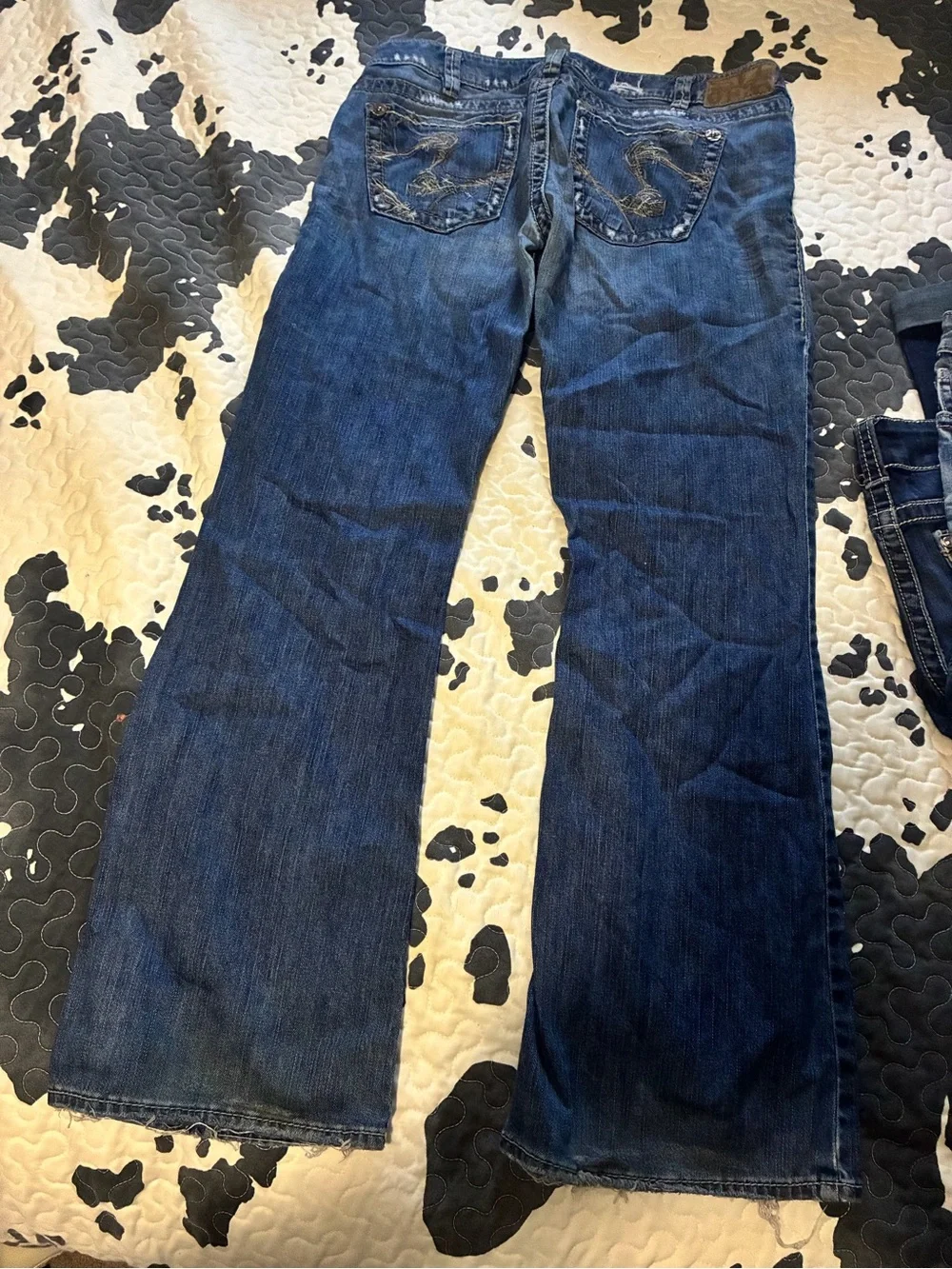 Silver Jeans Women's Dark Blue Bootcut Jeans